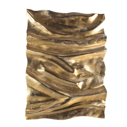 Undulate - Outdoor Wall Panel - Gold