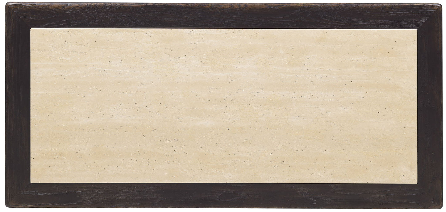 Driftwood - One-Drawer Nightstand With Stone