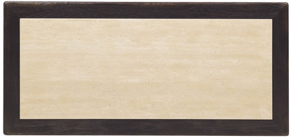 Driftwood - One-Drawer Nightstand With Stone