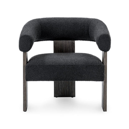 Julina - Upholstered Accent Chair - Charcoal