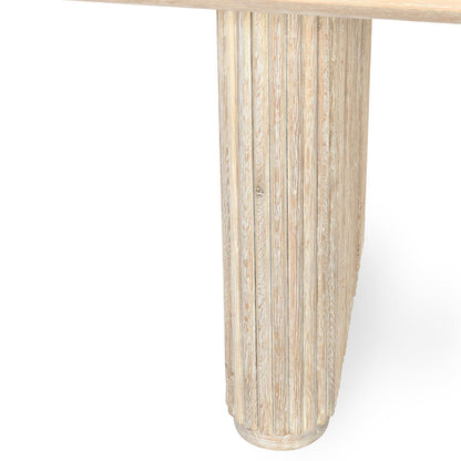 Vander - Oak Wood 84" Dining Table