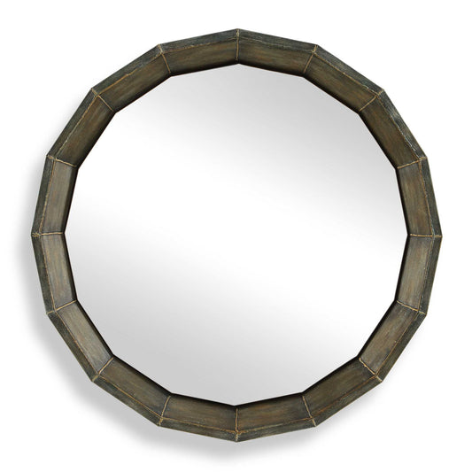 Neve - Round Mirror - Bronze