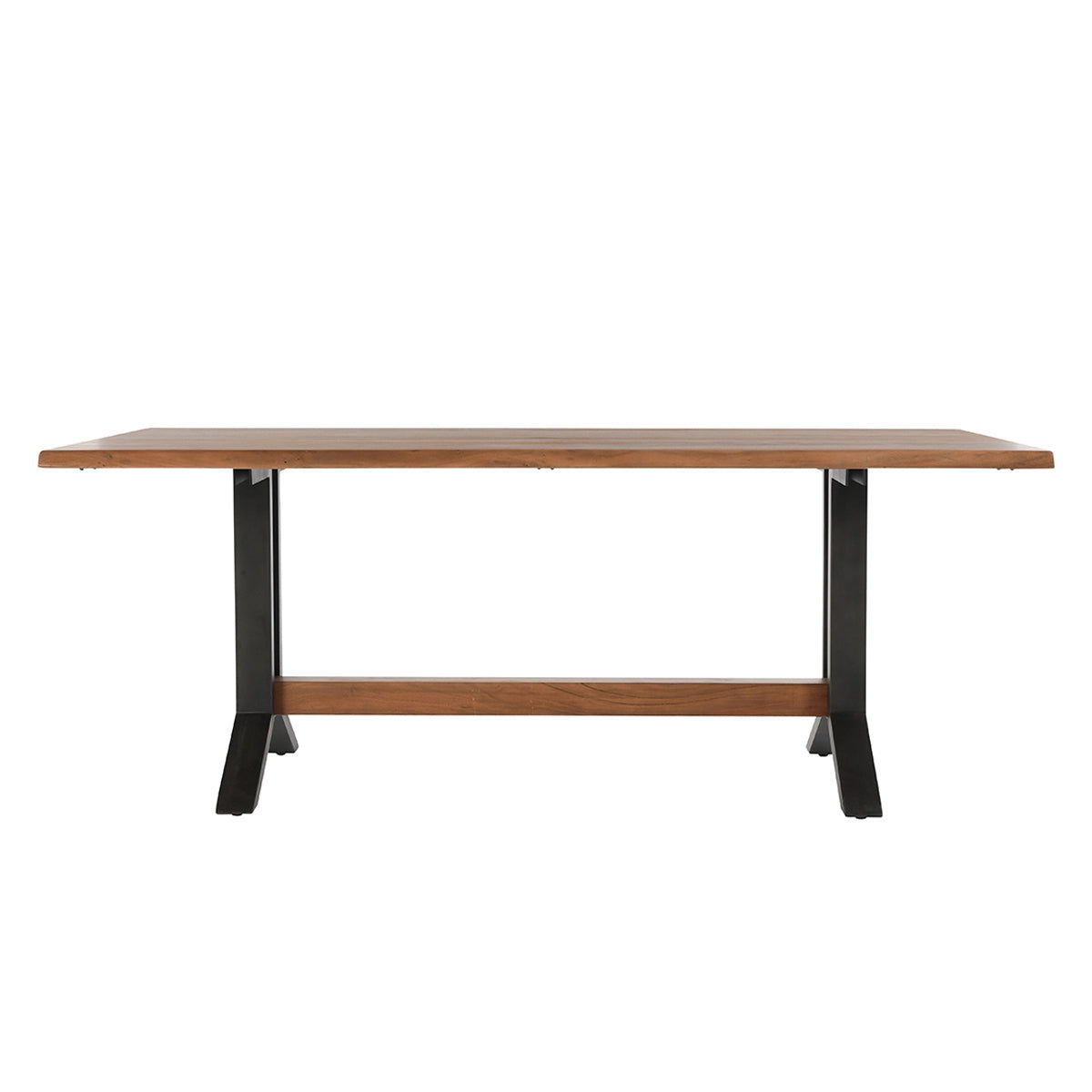 Bellamy - Dining Table - Honey / Black