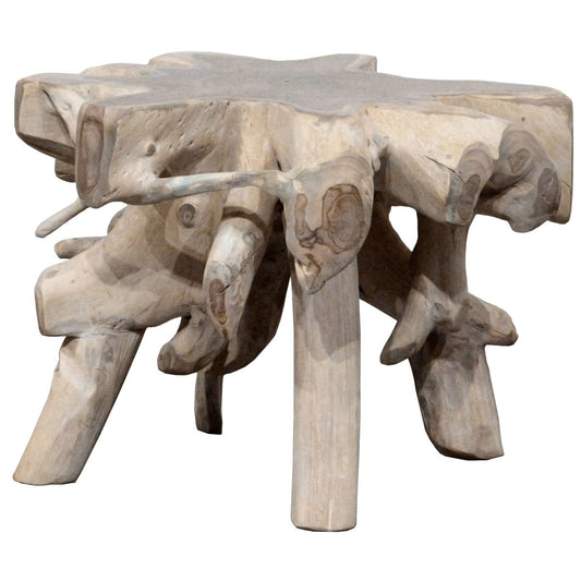 Cypress - Teak Root End Table