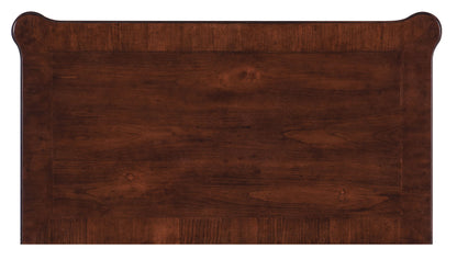 Charleston - Three-Drawer Traditional Nightstand - Dark Brown