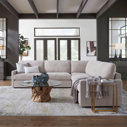 Refuge - Armless Sand Sofa