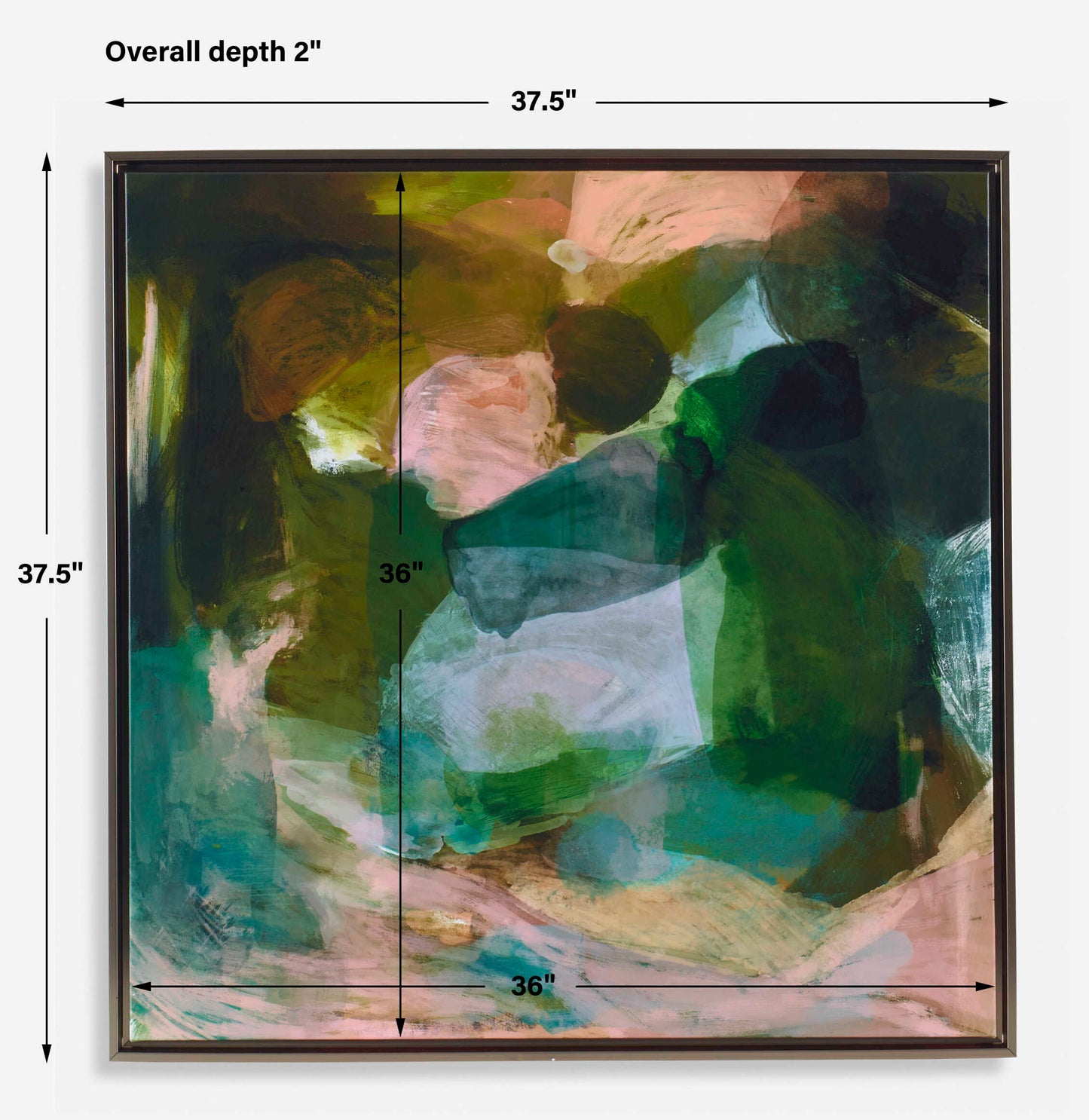 Forever Ever - Framed Abstract Art