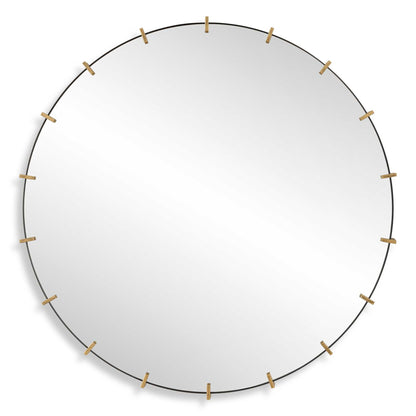 Pali - Industrial Round Mirror