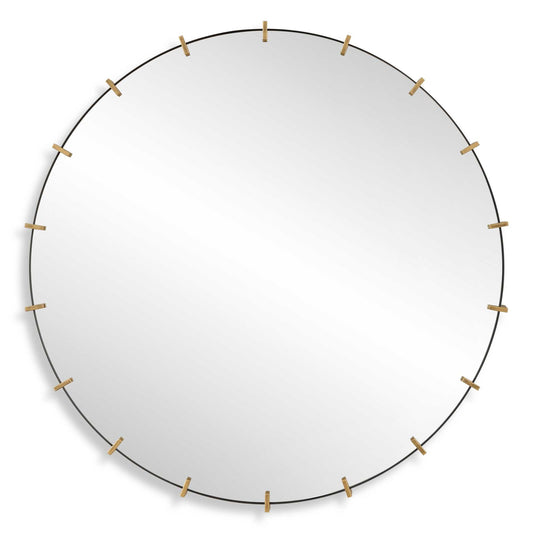 Pali - Industrial Round Mirror