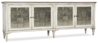 Melange - Arabella 4-Door Credenza - White