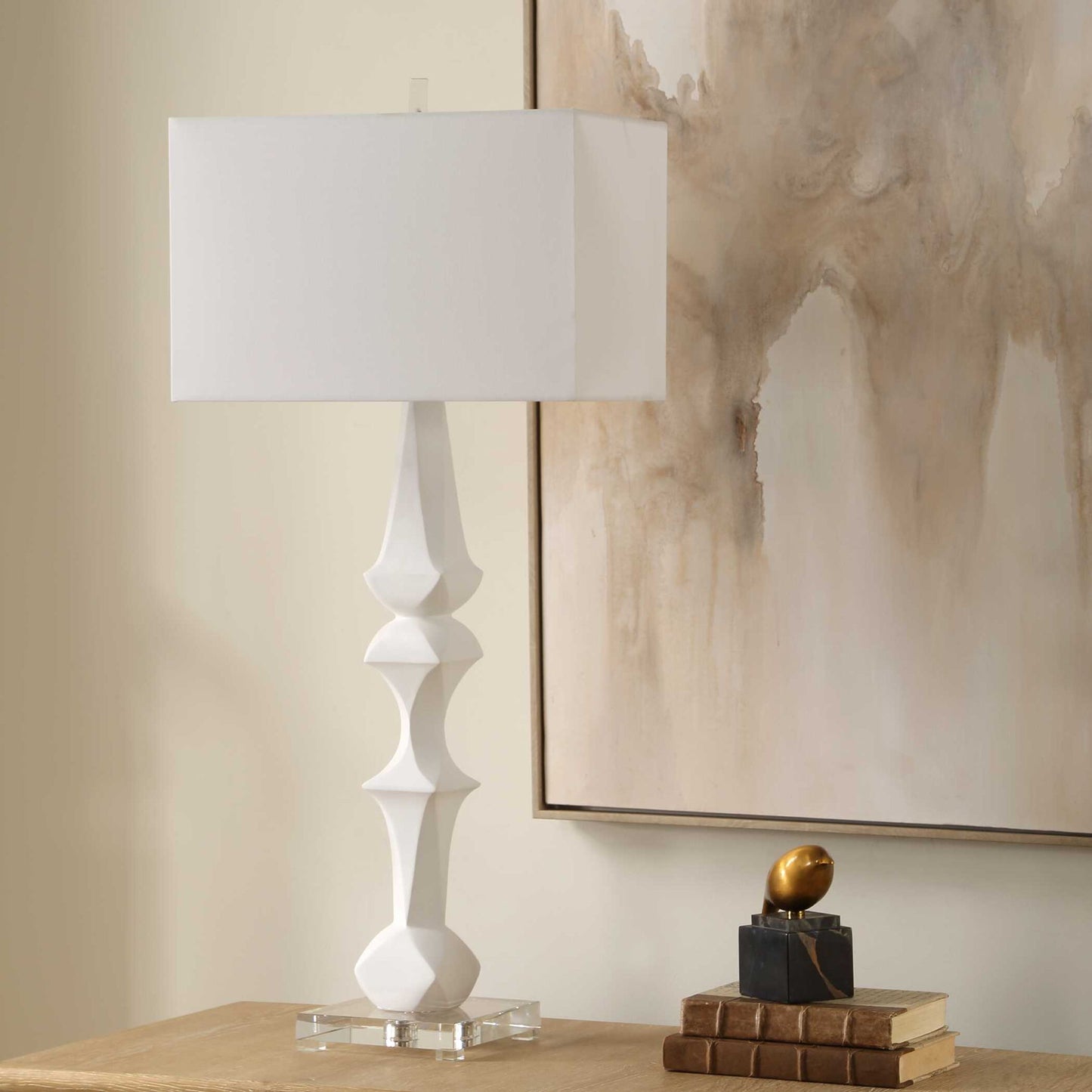 Mayme - Table Lamp - White