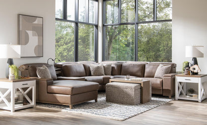 Solana - Wood Console - Warm Oak
