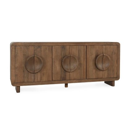Vally - Wood 6 Door Buffet - Natural