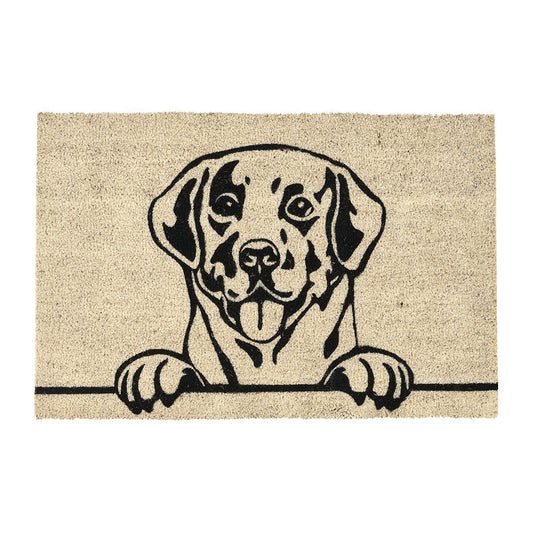 Doormats - Good Dog Doormat - Black / Sand