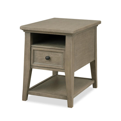 Grayson - Chairside Table - Honeyed Oak