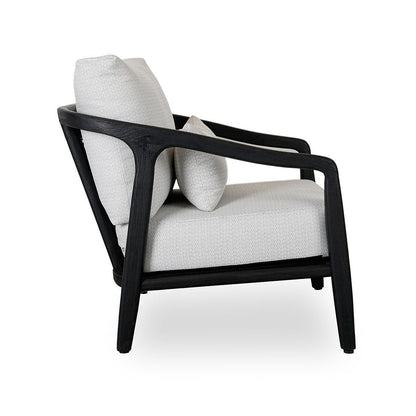 Aria - Outdoor Accent Chair - Black