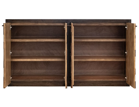 Origin - 4 Door Console - Brown