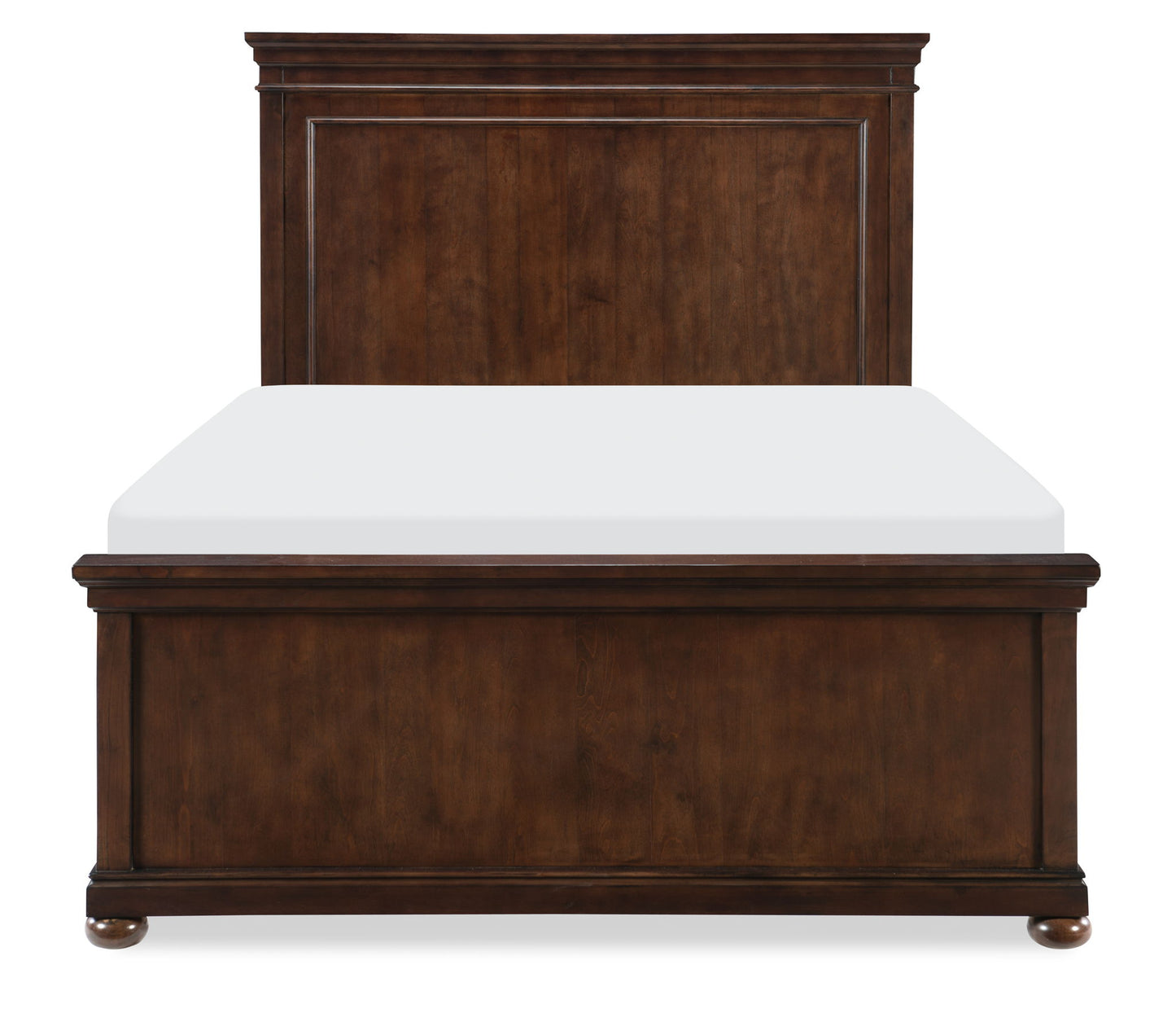 Canterbury - Full Panel Headboard - Warm Cherry