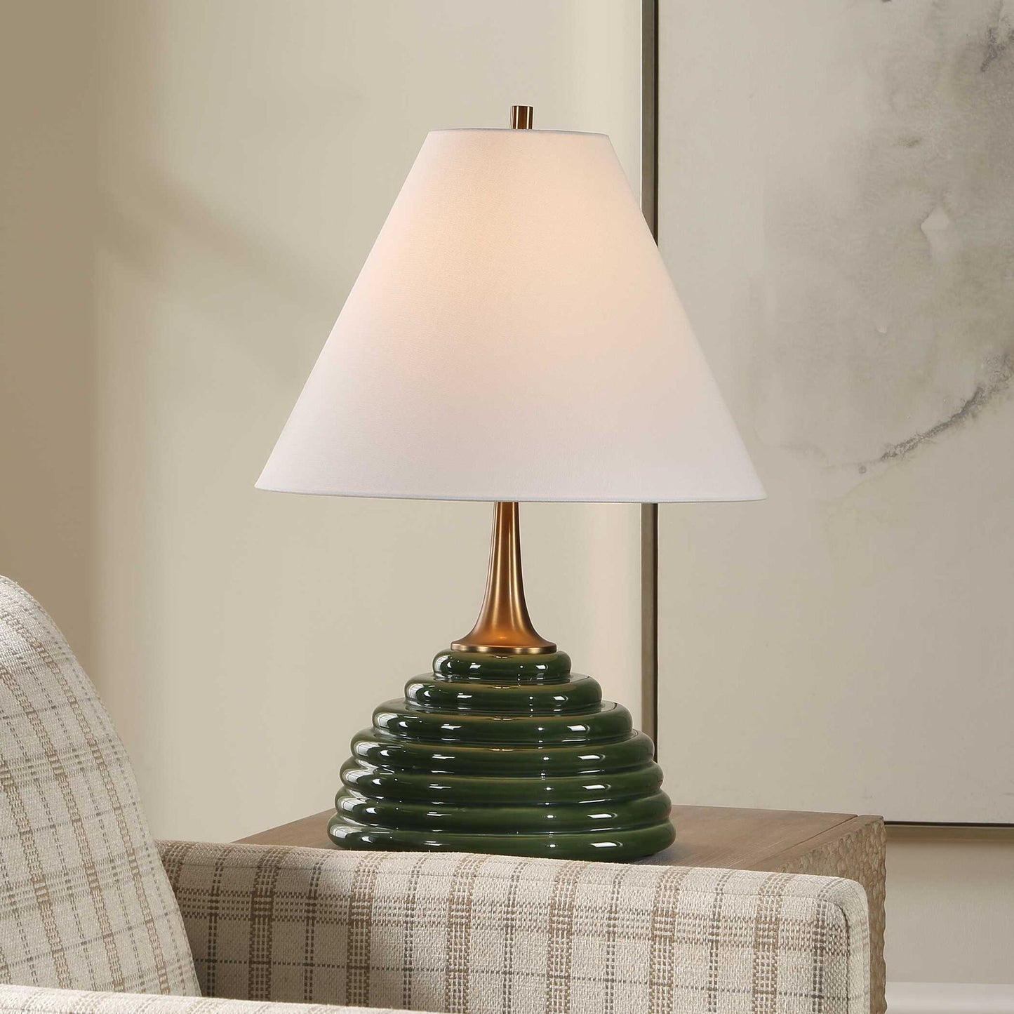 Mckay - Table Lamp - Dark Green