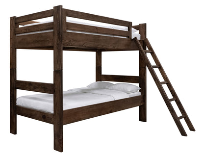 Forte - Bottom Bunk Bed Twin - Brown