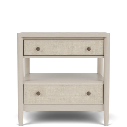 Laguna - 2 Drawer Nightstand - Beige
