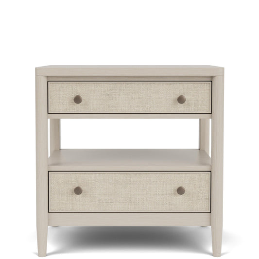 Laguna - 2 Drawer Nightstand - Beige