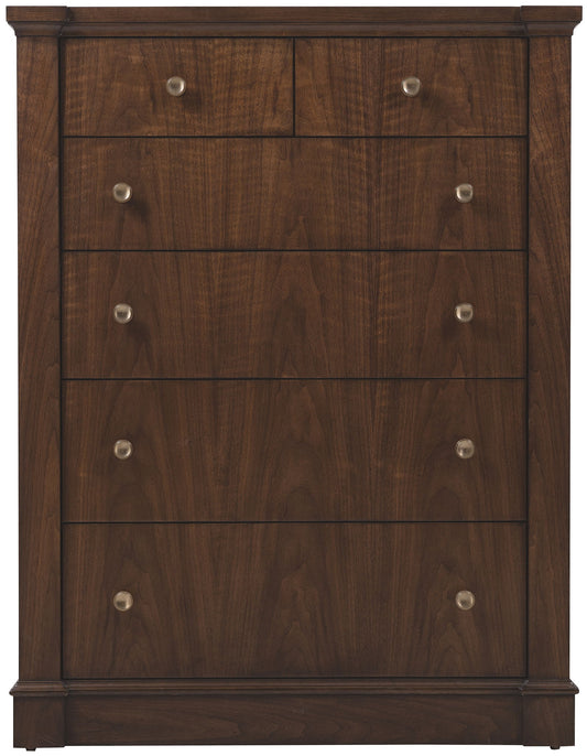 Archives - Six-Drawer Chest - Dark Wood
