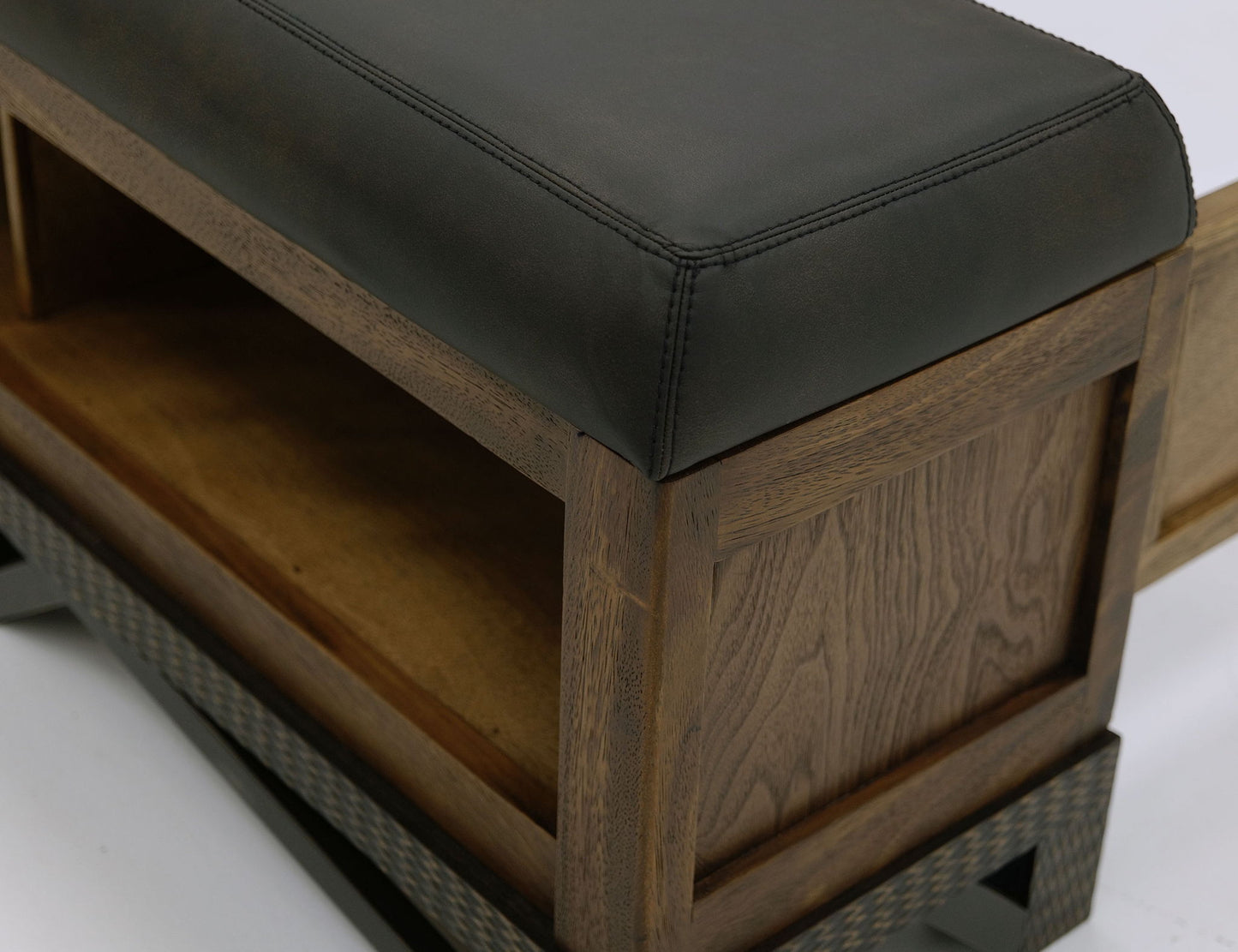 Walnut - Queen Footboard - Chocolate Brown