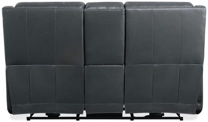MS - Nelson Zero Gravity Power Console Loveseat With Power Headrests And Lumbar
