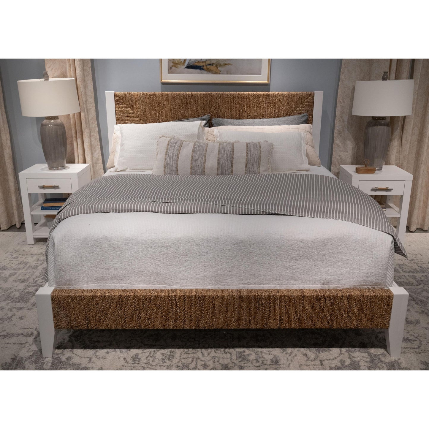 Rosalie - Queen / King Bed Rails - Natural