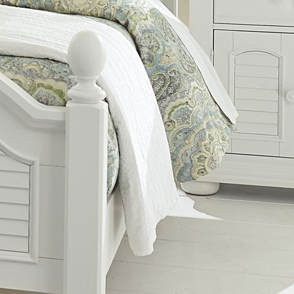 Summer House - Panel Bed Rails - White