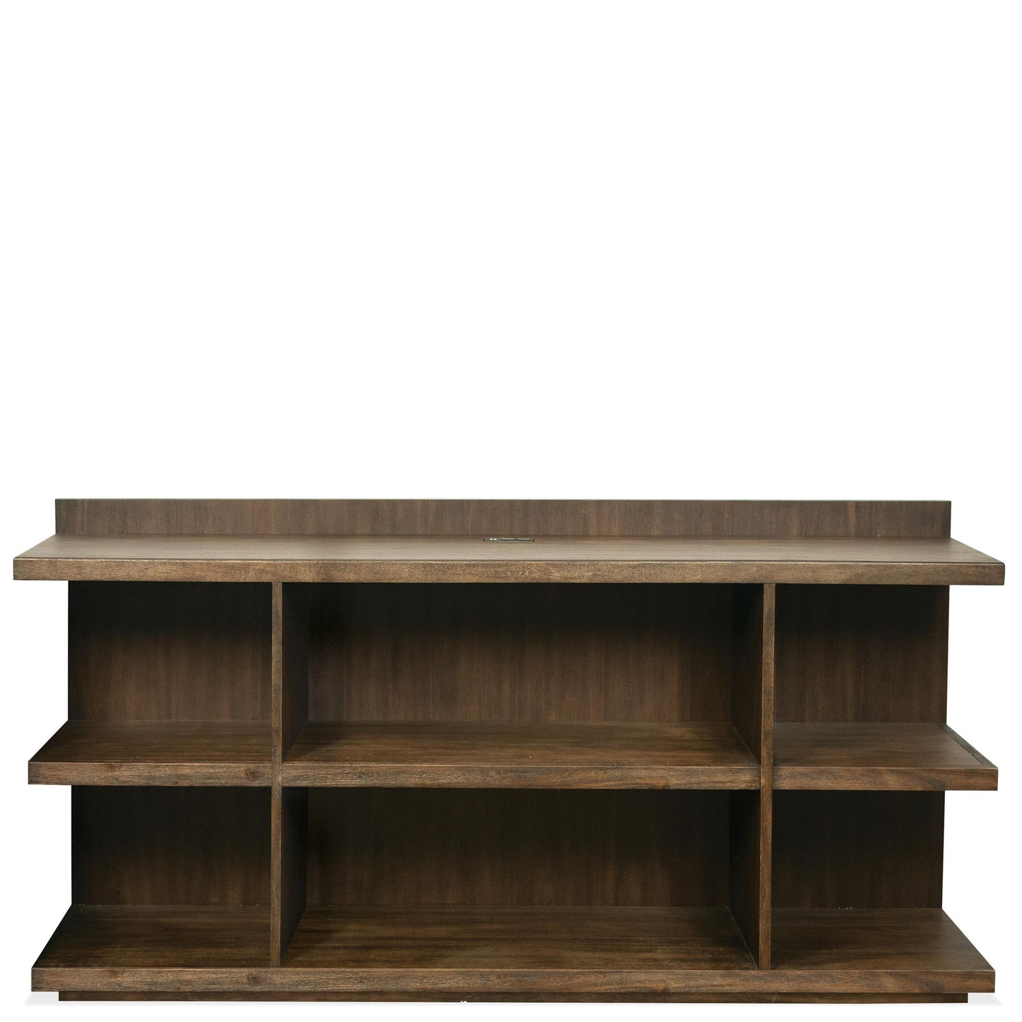 Perspectives - Peninsula Bookcase - Brushed Acacia