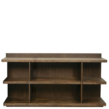 Perspectives - Peninsula Bookcase - Brushed Acacia