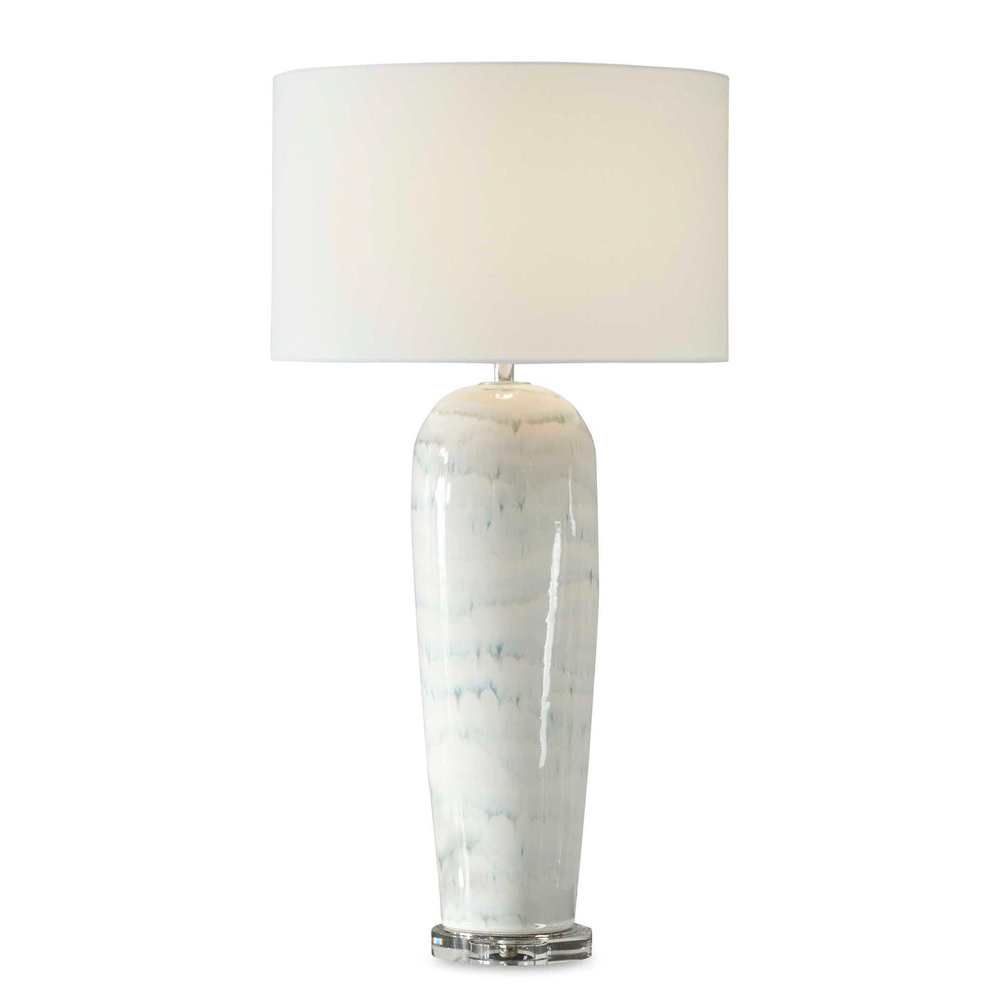 Arden - White Glaze Table Lamp