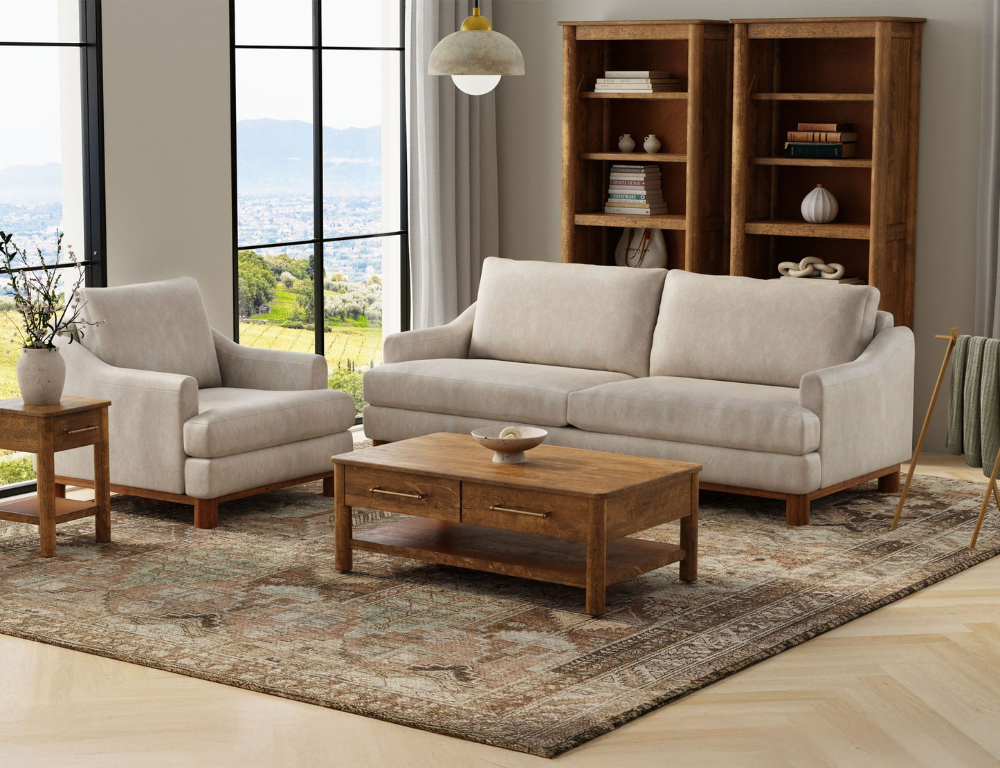 Olimpia - Loveseat - Marfil