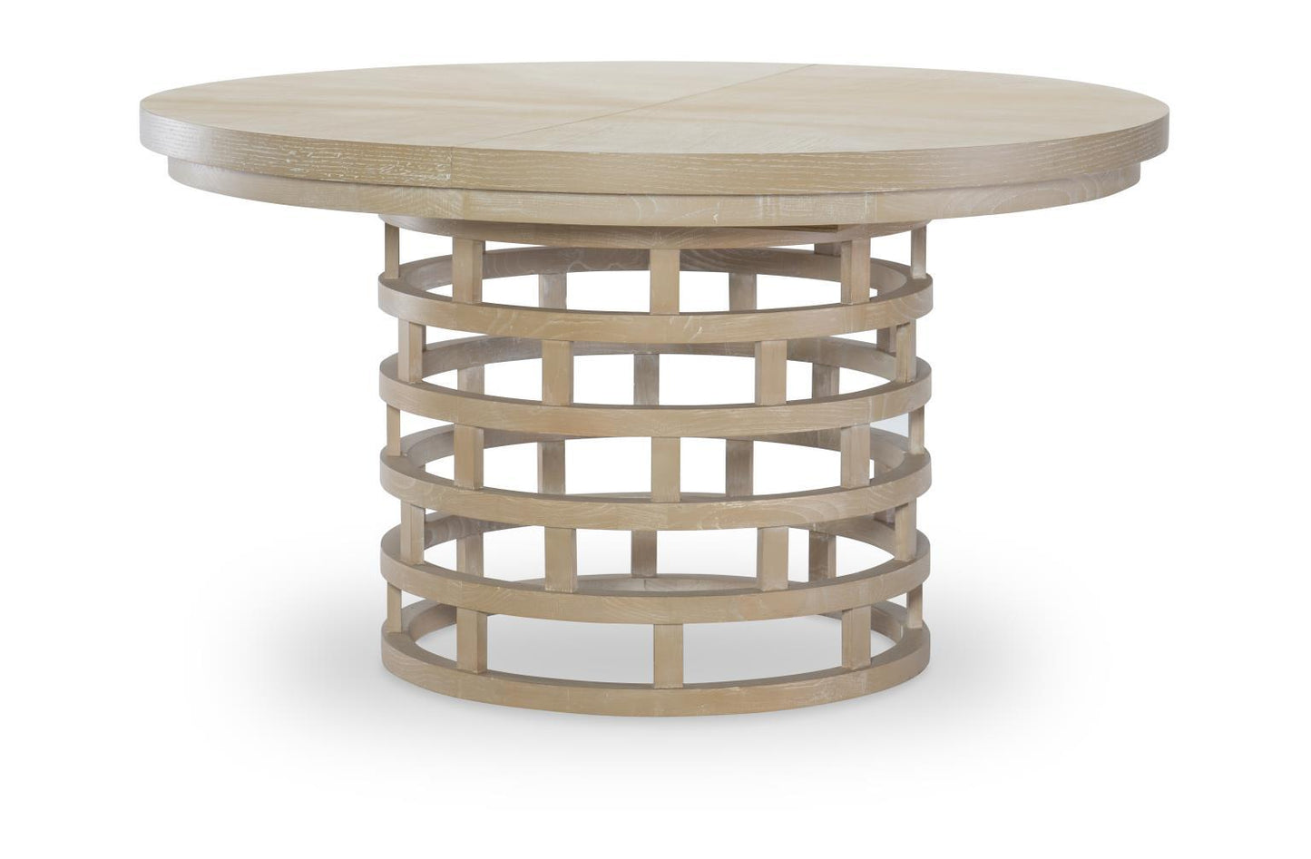 Biscayne - Round Table Base - Malabar With Alabaster Fronts