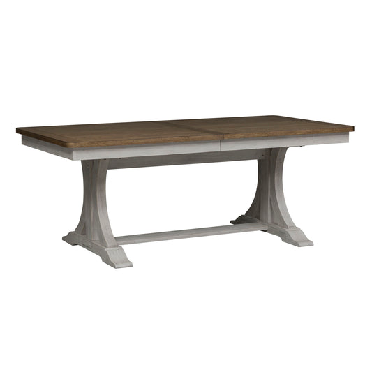 Farmhouse Reimagined - Trestle Table Base - White