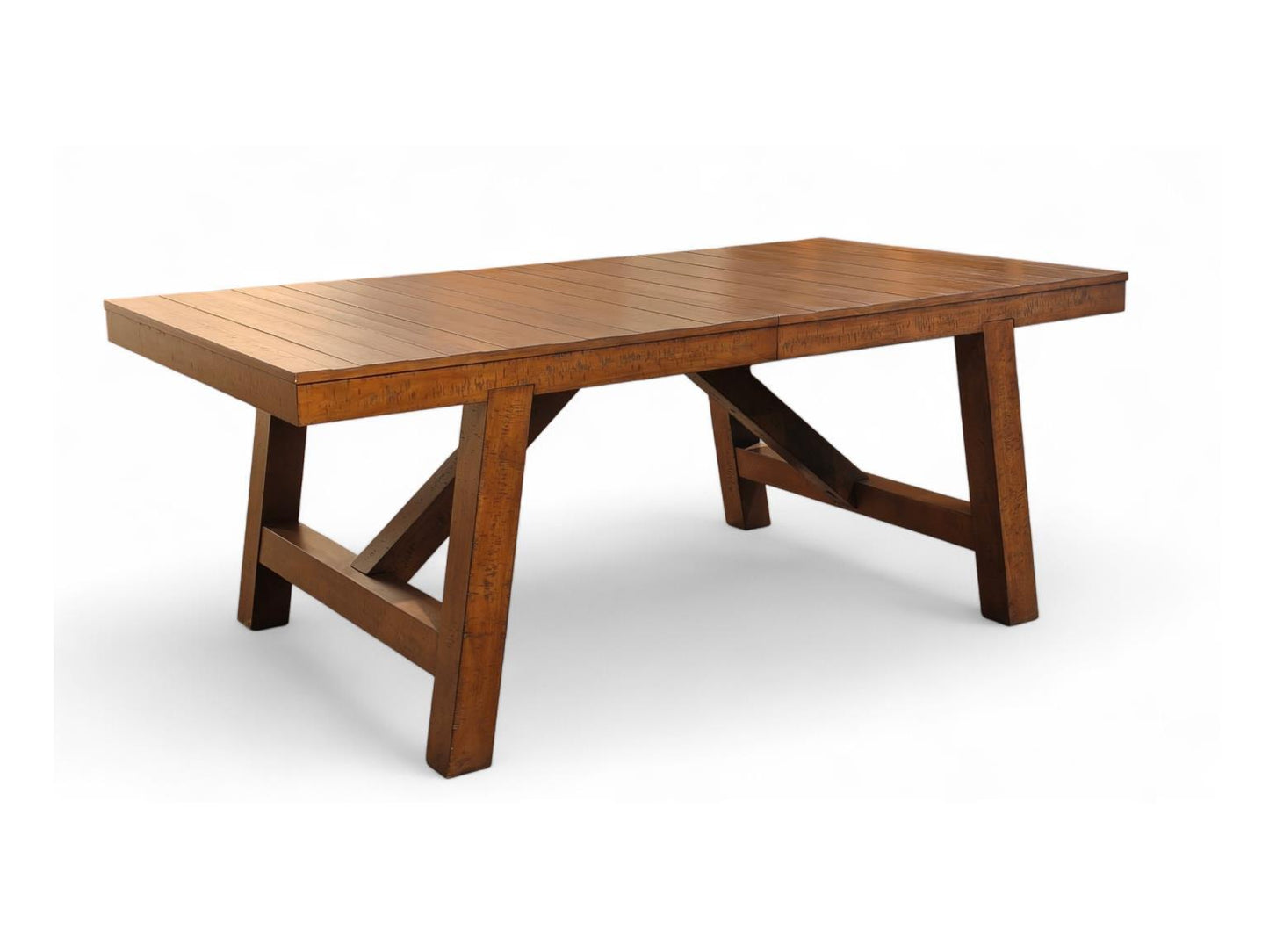 Bromley - Rectangular Table Base - Nutmeg