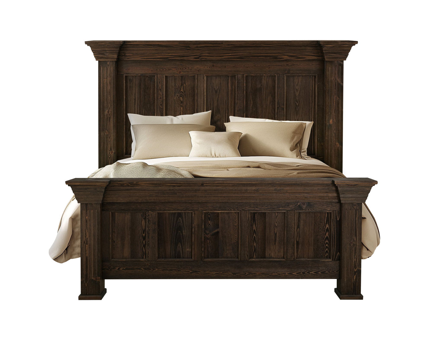 Desire - King Footboard - Mahogany Brown