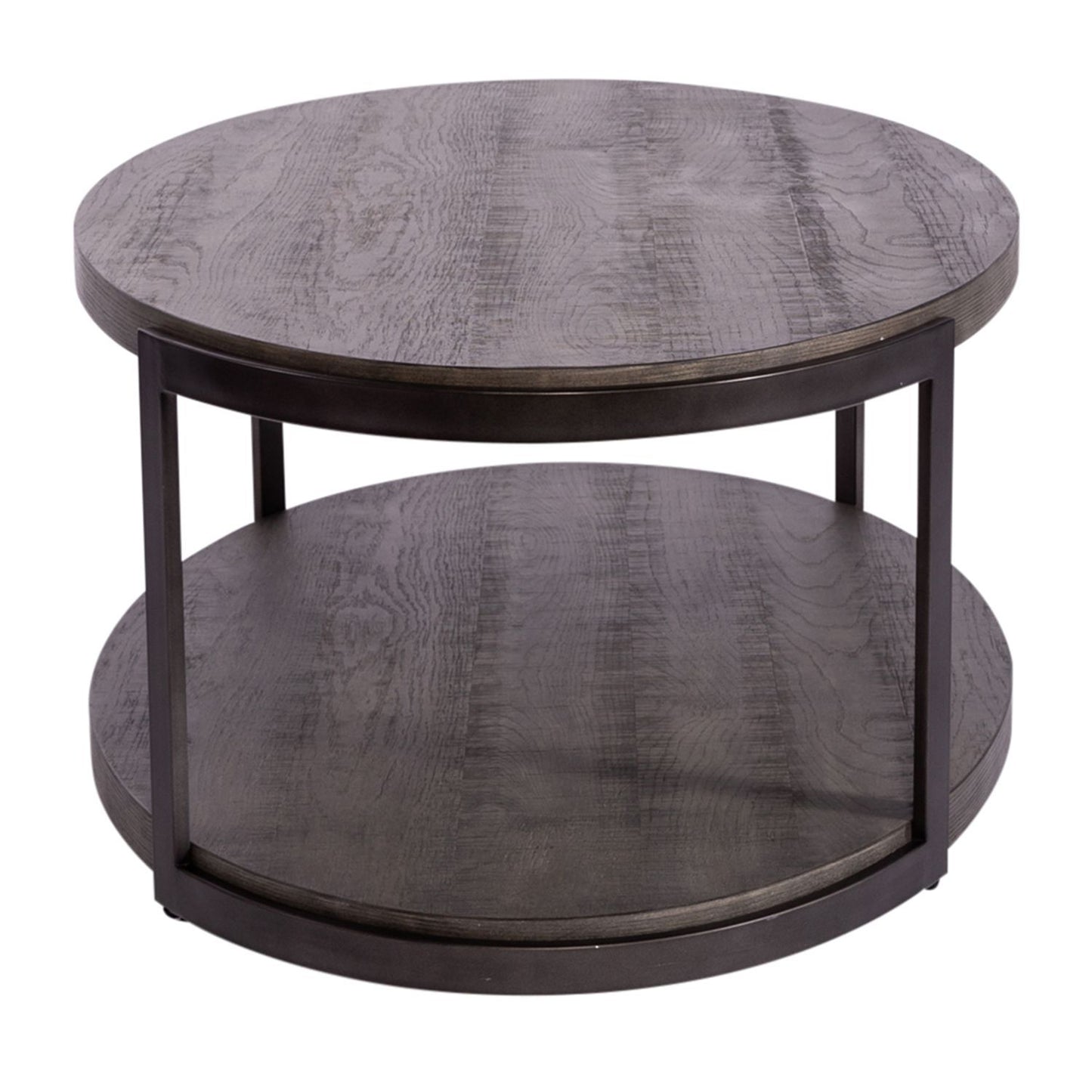Modern View - Oval Cocktail Table - Dark Gray