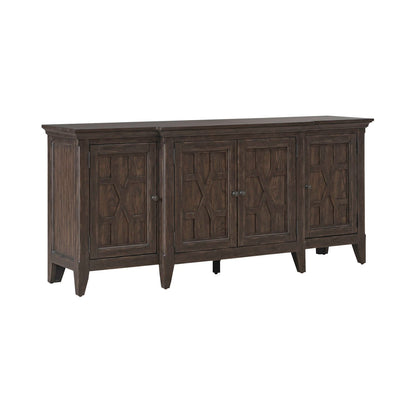 Paradise Valley - 76" TV Console - Dark Brown