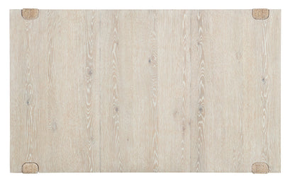 Commerce And Market - Seaside Rectangle Dining Table With 1-22" Leaf - Beige