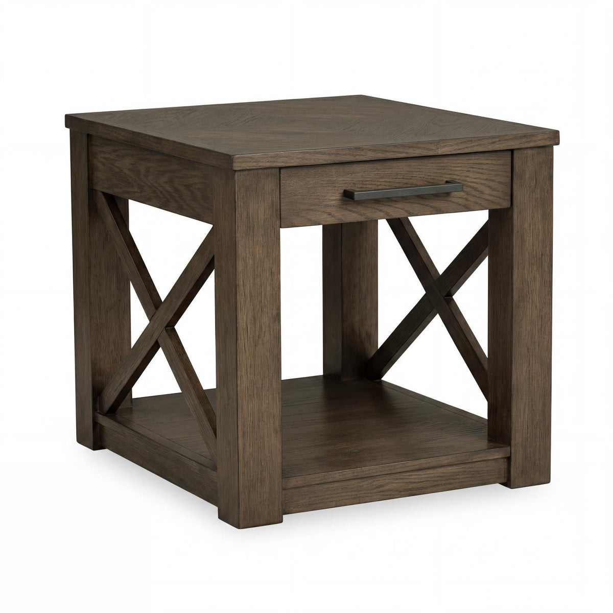 Ellison - End Table - Desert Oak