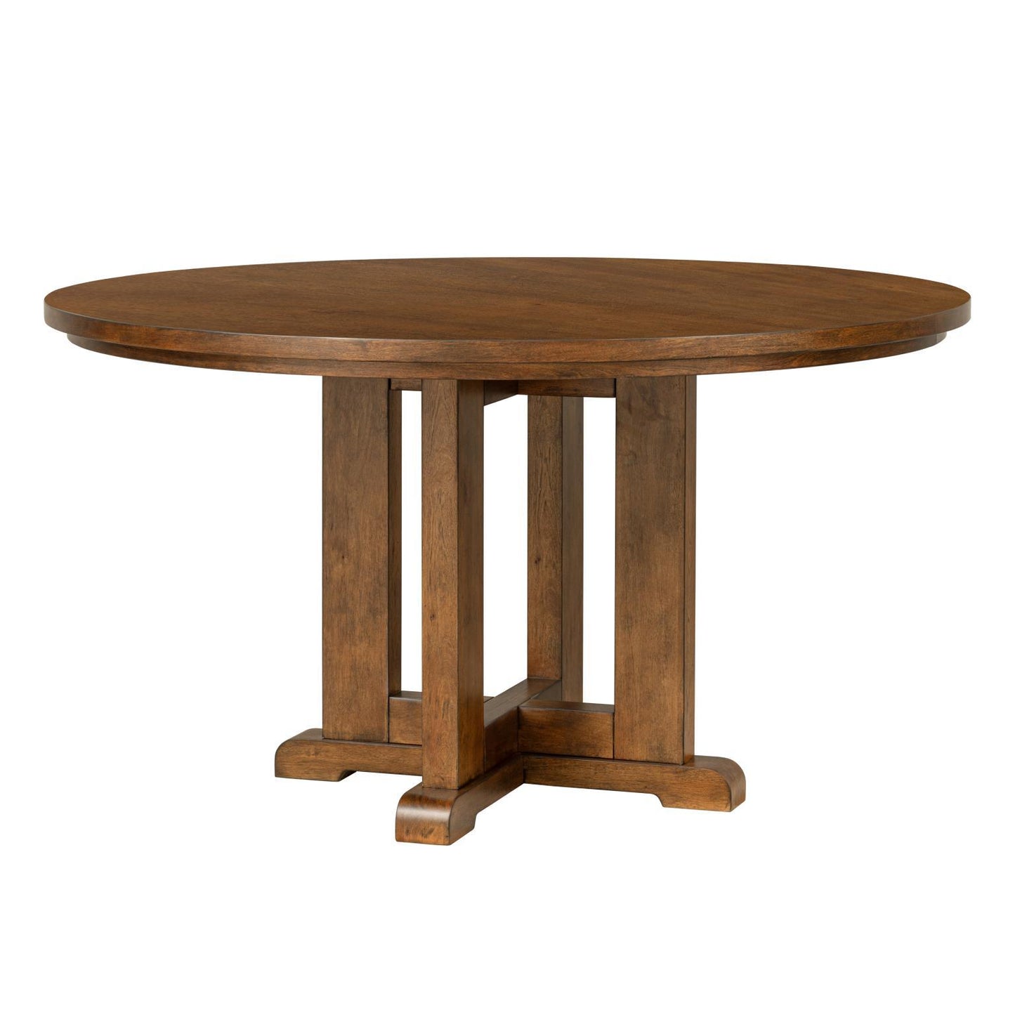 Lake House - Round Pedestal Dining Table Base - Pinecone