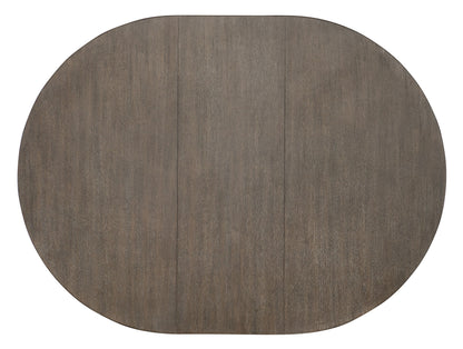 Modern Mood - Round Dining Table With 1-18in Leaf