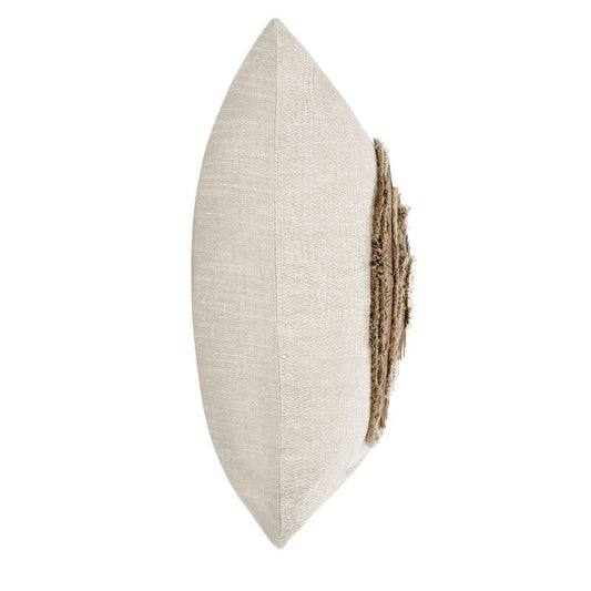 Timeless - TL Pueblo Leather Pillow - Chestnut / Natural