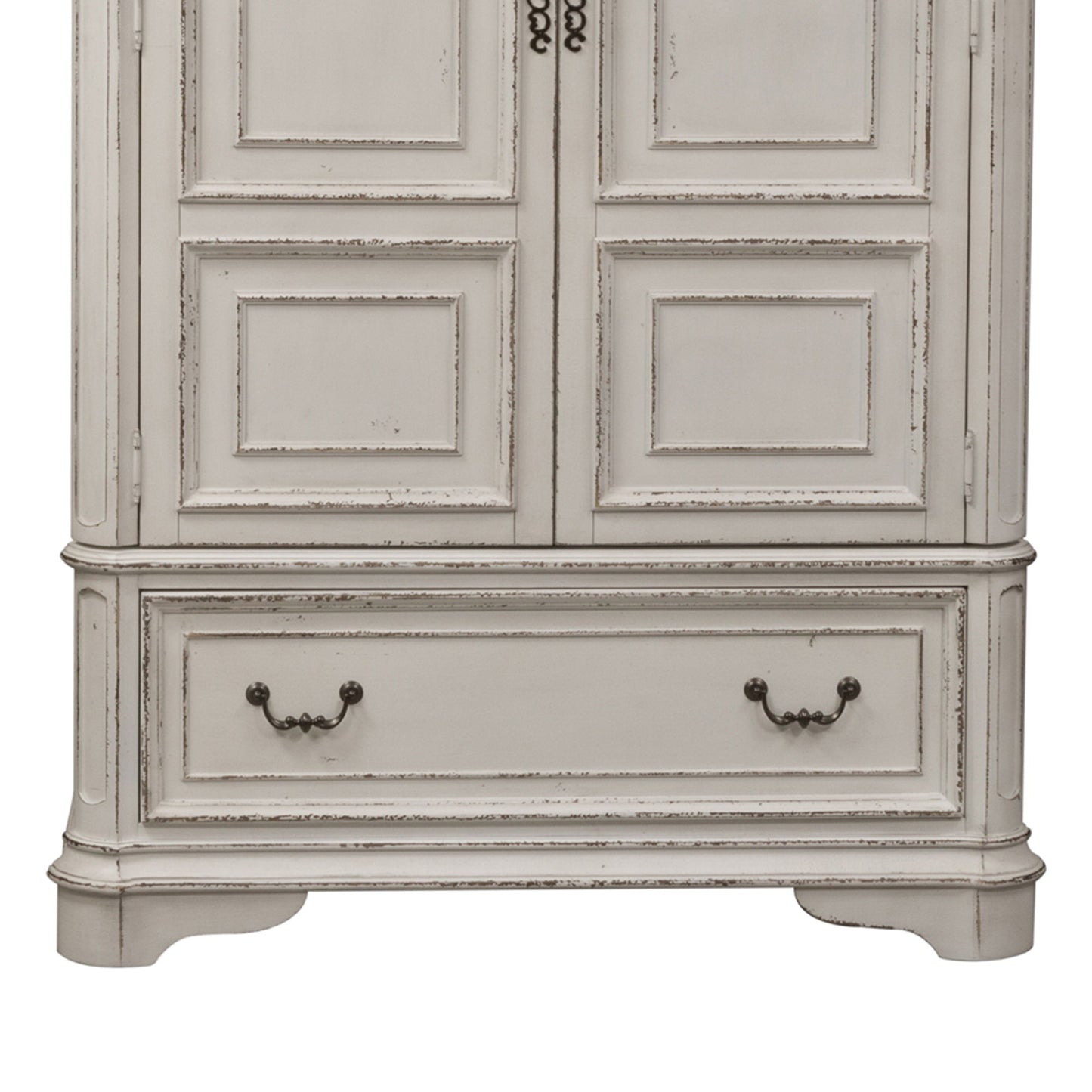 Magnolia Manor - Armoire Base - White