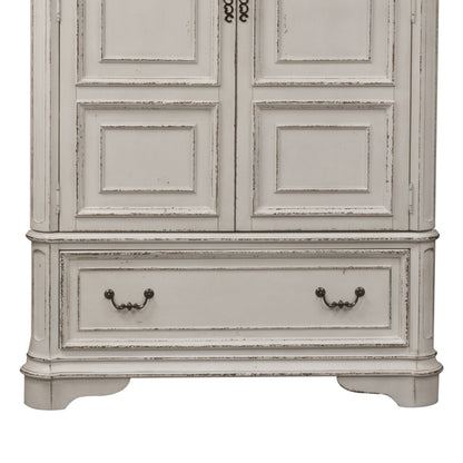 Magnolia Manor - Armoire Base - White