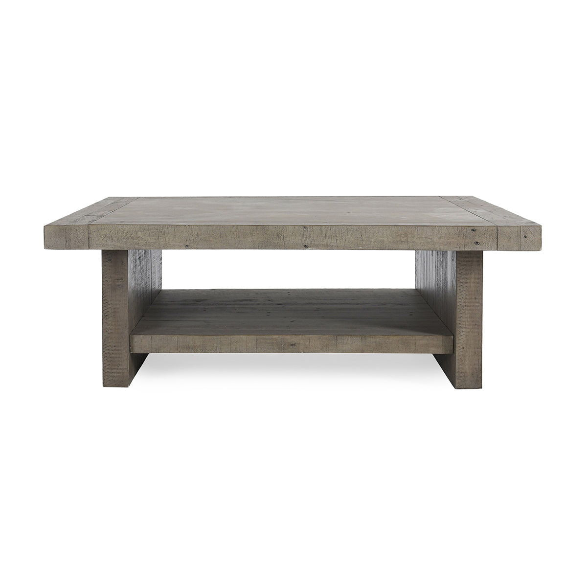 Stonebridge - Square Coffee Table - Distressed Gray
