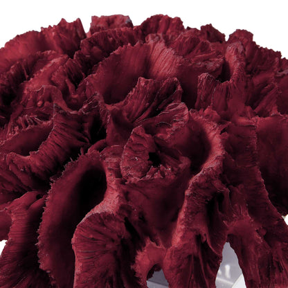Red Coral Cluster - Sculpture - Red